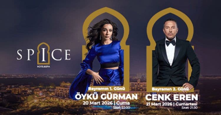 Spice Hotel & SPA - Bayram Özel Konserleri